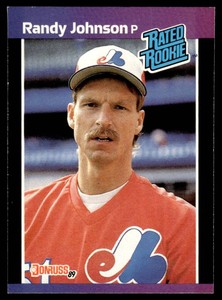 Randy Johnson RC 1989 Donruss Rated Rookies #42 Baseball Card