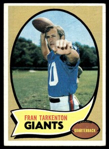 Fran Tarkenton 1970 Topps #80 Vintage Baseball Card
