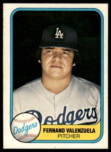 Fernando Valenzuela RC 1981 Fleer #140 Vintage Rookie Baseball Card