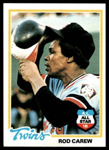 Rod Carew 1978 Topps #580 Vintage Baseball Card