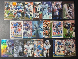 Barry Sanders 20-Card Football Card Lot