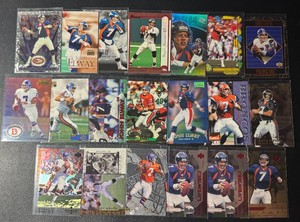 John Elway 20-Card Football Card Lot