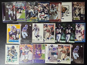 Randy Moss 20-Card Minnesota Vikings Football Card Lot