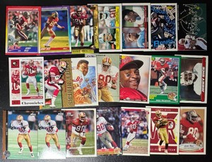 Jerry Rice 21-Card Football Card Lot