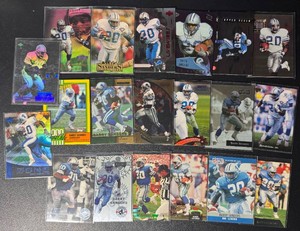 Barry Sanders 20-Card Football Card Lot (3)