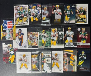 Aaron Rodgers 20-Card Football Card Lot (Includes Card 249)