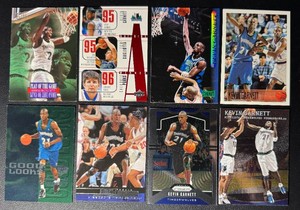 Kevin Garnett 8-Card Minnesota Timberwolves Basketball Card Lot (2)