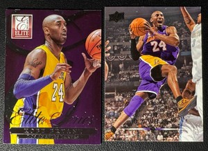 Kobe Bryant 2-Card Basketball Card Lot (2)