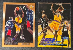 Kobe Bryant 2-Card Basketball Card Lot (3)