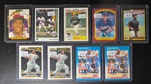 Kirby Puckett 9-Card Minnesota Twins Baseball Card Lot (2)