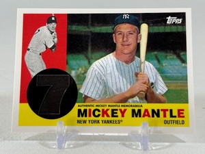 Mickey Mantle Authentic Memorabilia 2008 Topps #MMR-60 Baseball Card