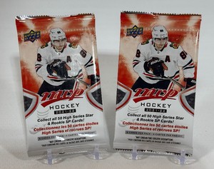 2 Packs - 2021-22 MVP Upper Deck Hockey Cards