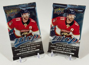 2 Packs - 2022-23 MVP Upper Deck Hockey Cards - #1