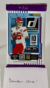 2025 Donruss Football Card Pack - Downtown Chase - #1