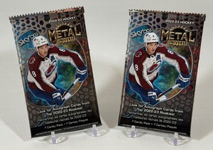 2 Packs - 2022-23 Skybox Metal Universe Hockey Cards