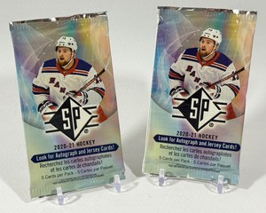 2 Packs - 2020-21 SP Hockey Cards - #2