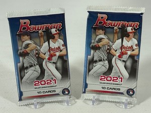 2 Packs - 2021 Bowman Baseball Cards - #2