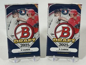 2 Packs - 2025 Bowman Draft Baseball Cards - #3
