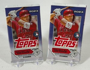 2 Packs - 2023 Topps Update Baseball Cards