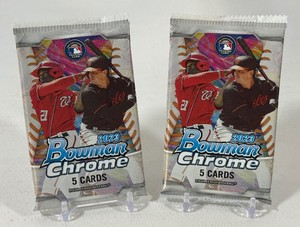 2 Packs - 2023 Bowman Chrome Baseball Cards - #2