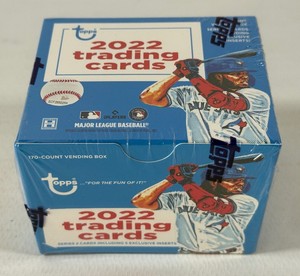 2022 Topps Baseball Vending Card Box - NewSealed