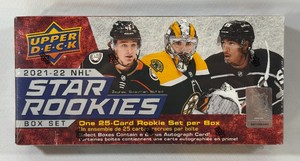 2021-22 Upper Deck Hockey Star Rookies Box Set - NewSealed