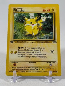 Pikachu 1st Edition Pokemon Trading Card 6064