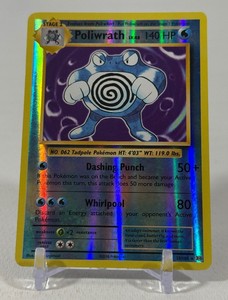 Poliwrath Holo Pokemon Trading Card 25108