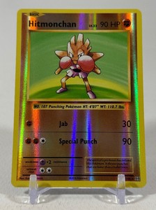 Hitmonchan Holo Pokemon Trading Card