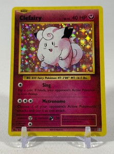 Clefairy Holo Pokemon Trading Card