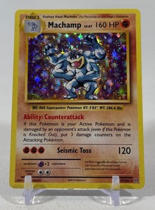Machamp Holo Pokemon Trading Card 59108