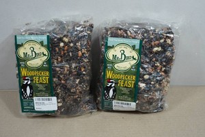 2 Mr Bird Woodpecker Feast 1.12lb Blocks