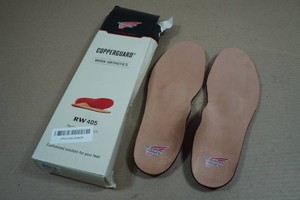 Red Wing Copperguard Work Orthotics Insoles - Mens Size 10