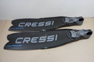 Cressi Gara Impulse Freediving Fins - Size 3839, 55.5