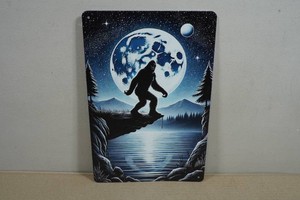 Novelty Metal Sign - Sasquatch