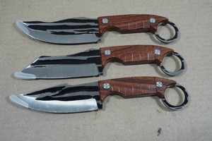 Set of 3 Fixed Blade Knives
