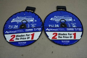4 Avanti Pro 7-14 Framing Circular Saw Blades