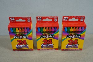 3 24-Pack Cra-Z-Art Crayons