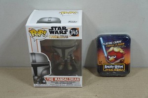 Funko Pop Star Wars Bobble Head & Angry Birds Playing Cards