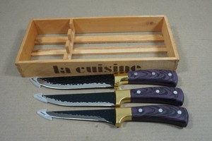 La Cuisine Pro-Chef 3-Piece Knife Set