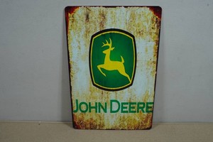 Vintage Style Metal Sign - John Deere