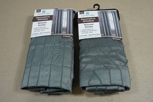 2 Sets 84 Light-Filtering Decorative Window Curtains