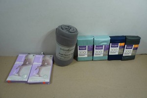 Polar Fleece Throw, Pillow Cases and Sheer Tights