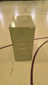 HON 3-Drawer File Cabinet Set