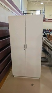 White Storage Cabinet