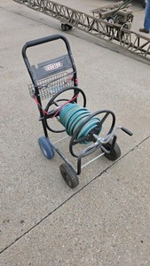 Garden Hose Reel on Wheels