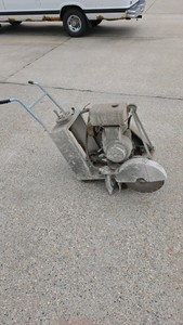 Walk-Behind Concrete Saw