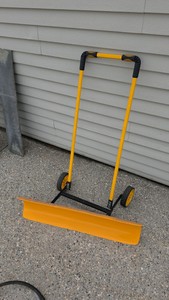 Commercial Walk-Behind Snow Pusher