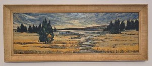 Leonolite Art Creation Framed Landscape Wall Art Model 1407AH 32x13