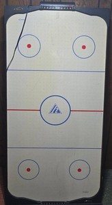 Halex Air Hockey Table Electronic Scorer 64 x 30 With Base Pieces